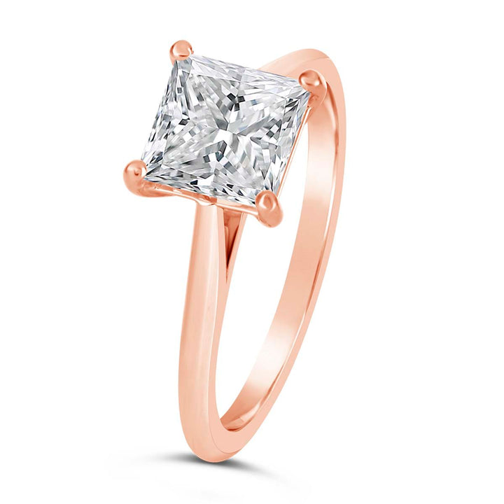 Solitaire Diamond  Engagement Ring