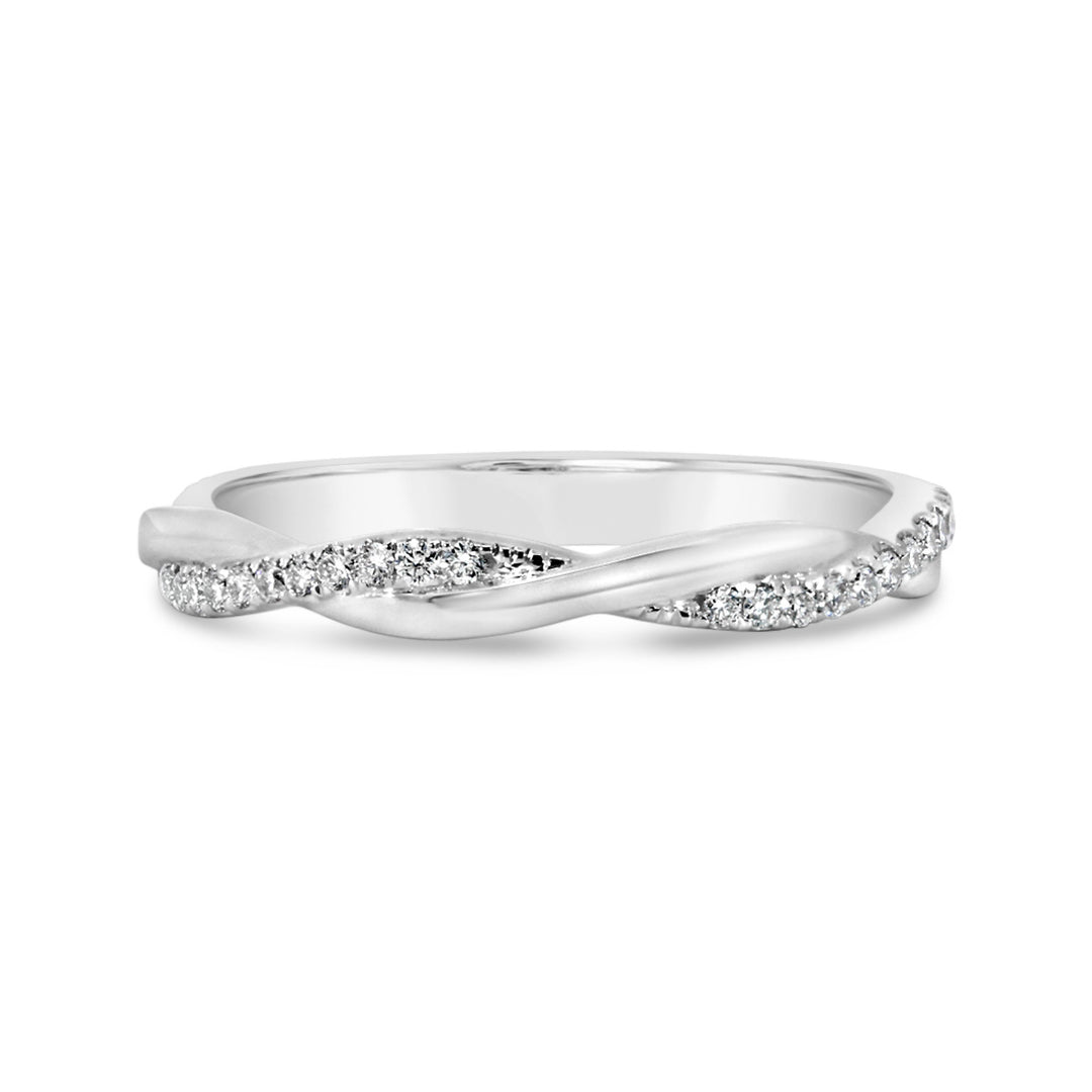 Cross Over Diamond Band - ARM3350R5