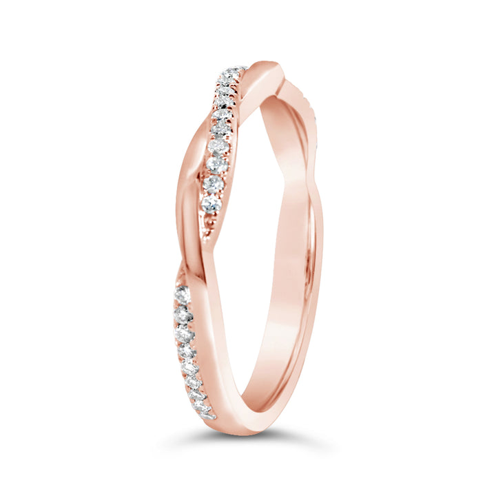 Cross Over Diamond Band - ARM3350R5