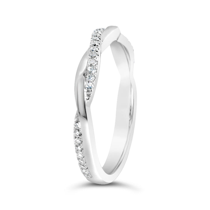 Cross Over Diamond Band - ARM3350R5