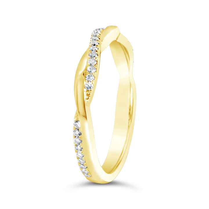 Cross Over Diamond Band - ARM3350R5