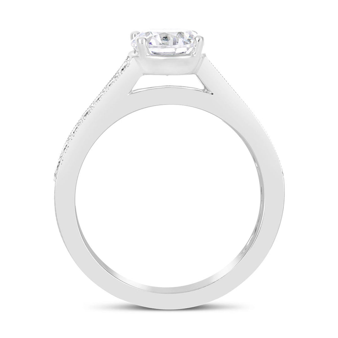 Vintage Inspired Diamond Engagement Ring - The Diamond Guys