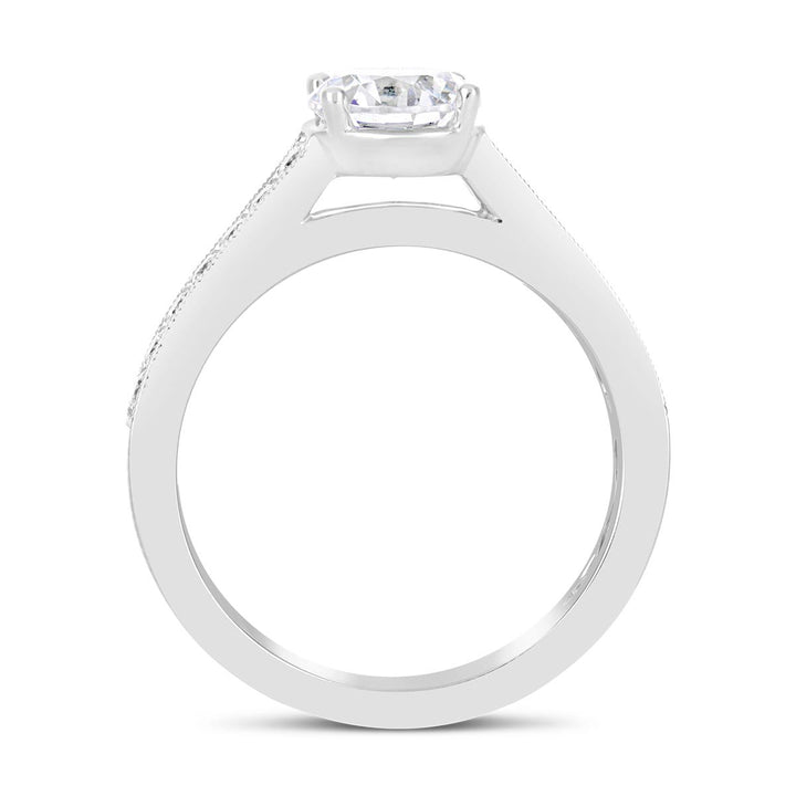 Vintage Inspired Diamond Engagement Ring - The Diamond Guys