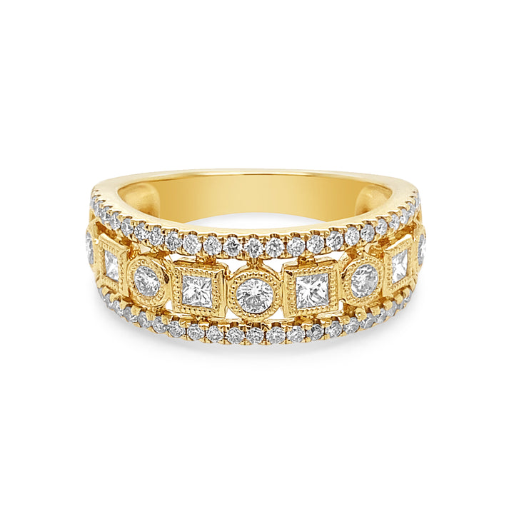 Wide Right Hand Diamond Band - ARF2821