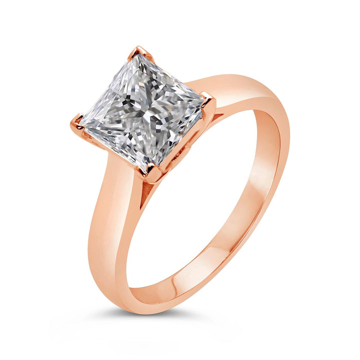 Diamond Solitaire Engagement Ring