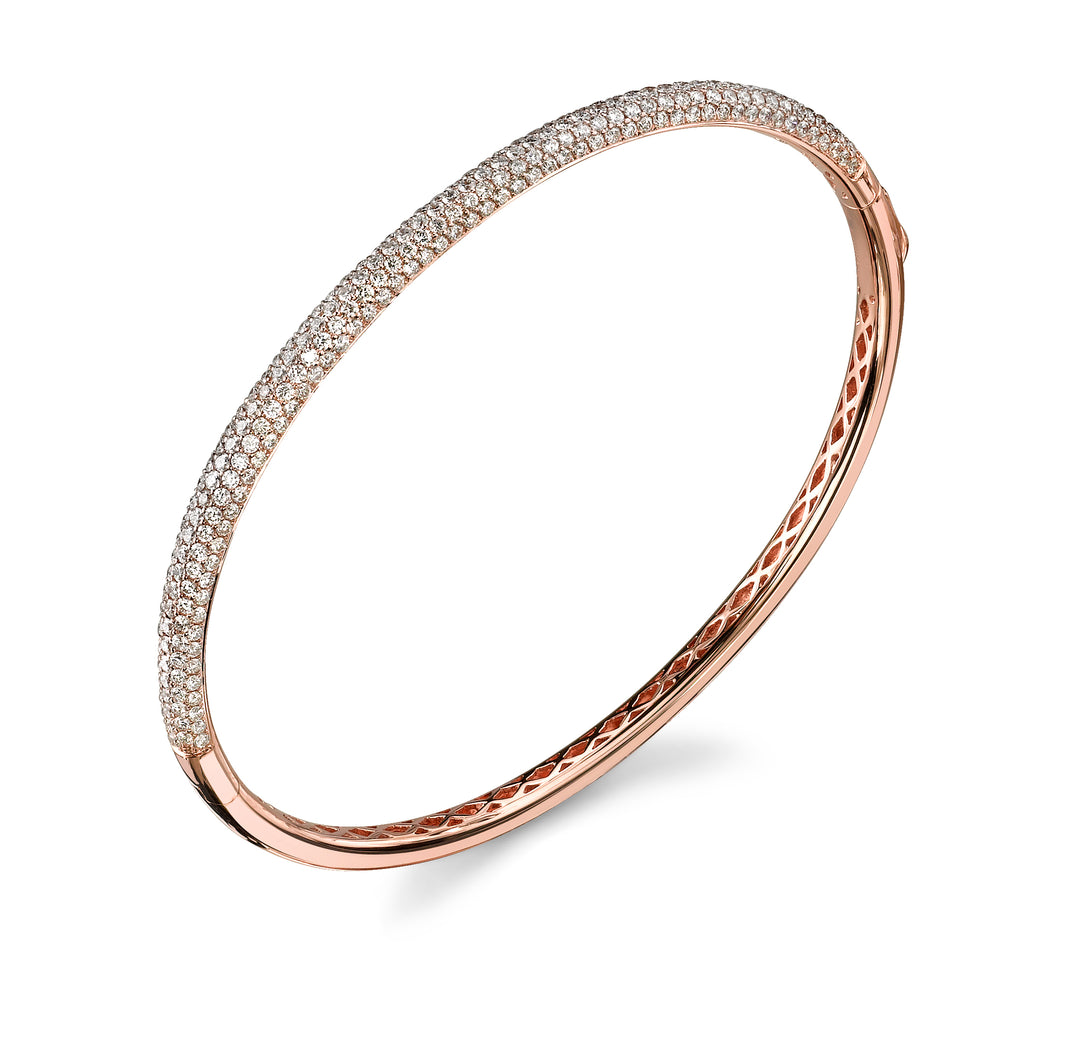 Micro Pave Diamond Bangle - CB0044W