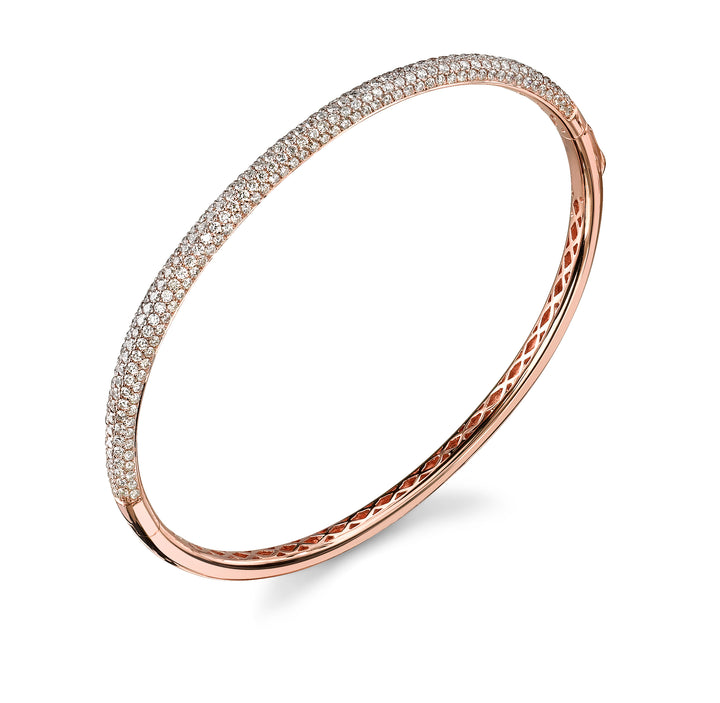 Micro Pave Diamond Bangle - CB0044W