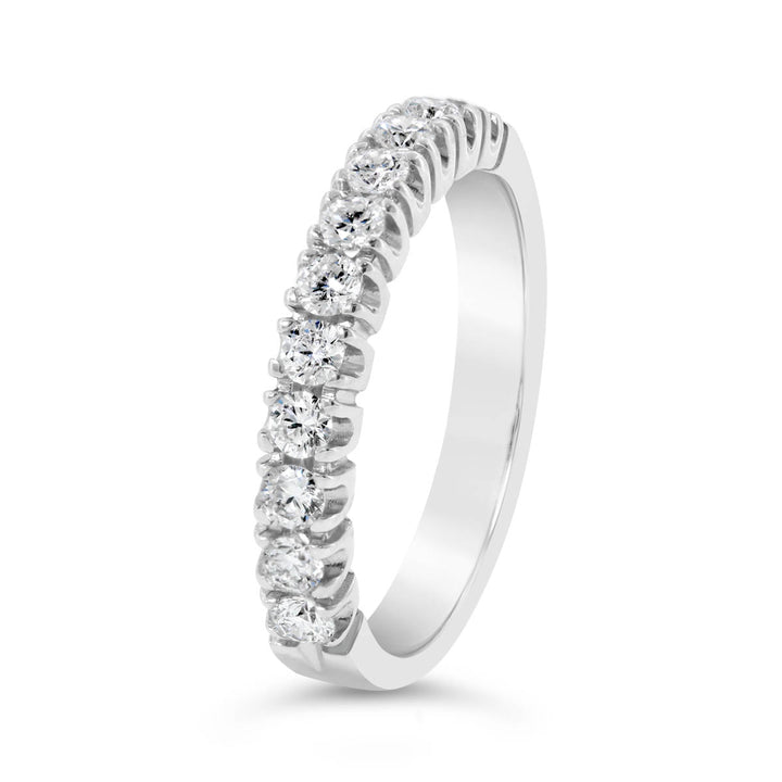 Half Way Lab Grown Diamond Band - 42948-LAB