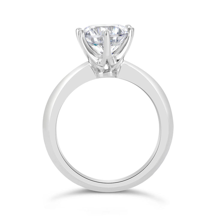 Classic Solitaire 6 Prongs Engagement Ring - The Diamond Guys