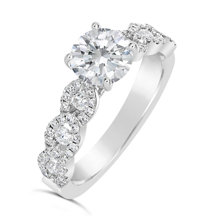 Unique Diamond Engagement Ring