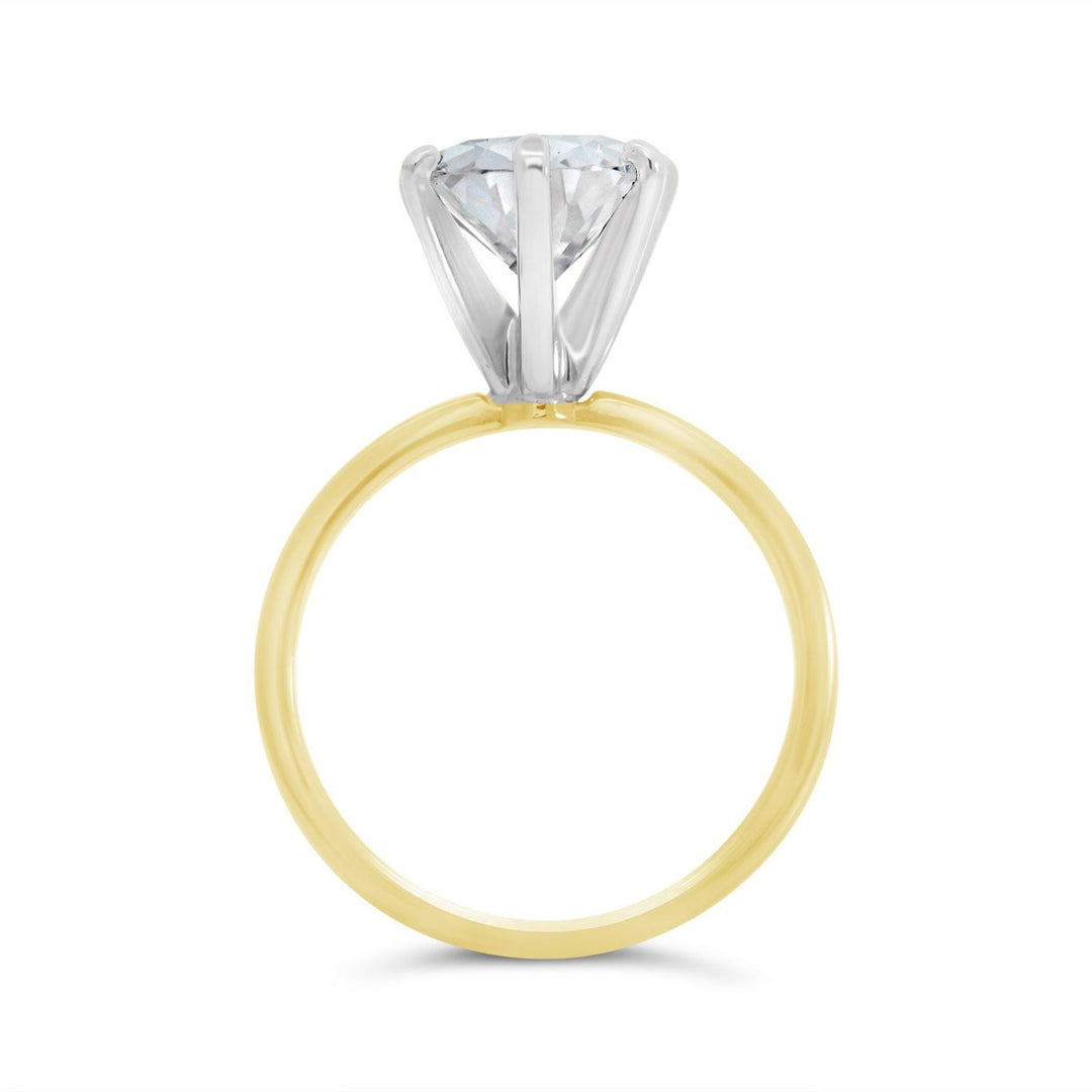 Six Prong Solitaire Engagement Ring - SH810/336