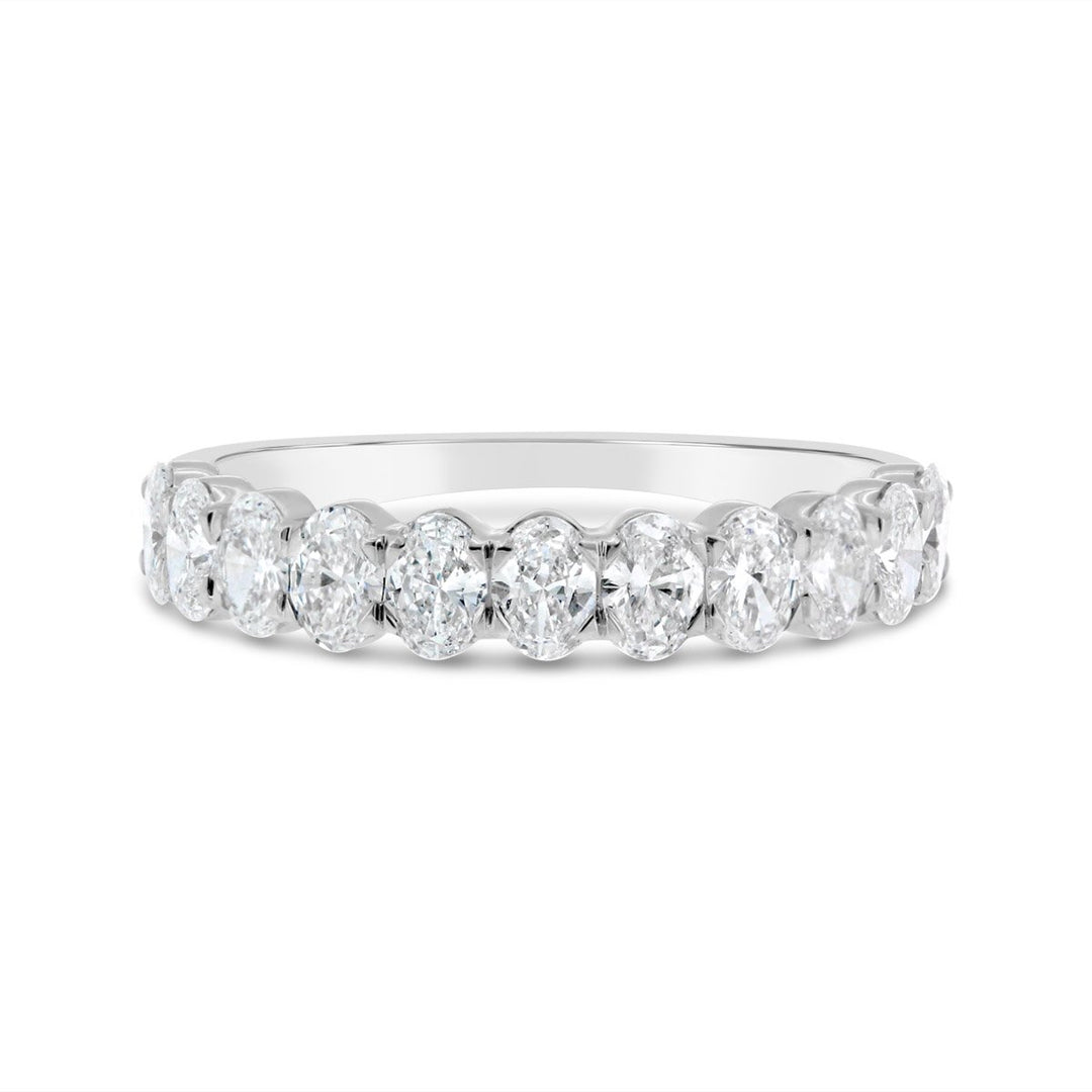 Half Way Set Lab Grown Diamond Band