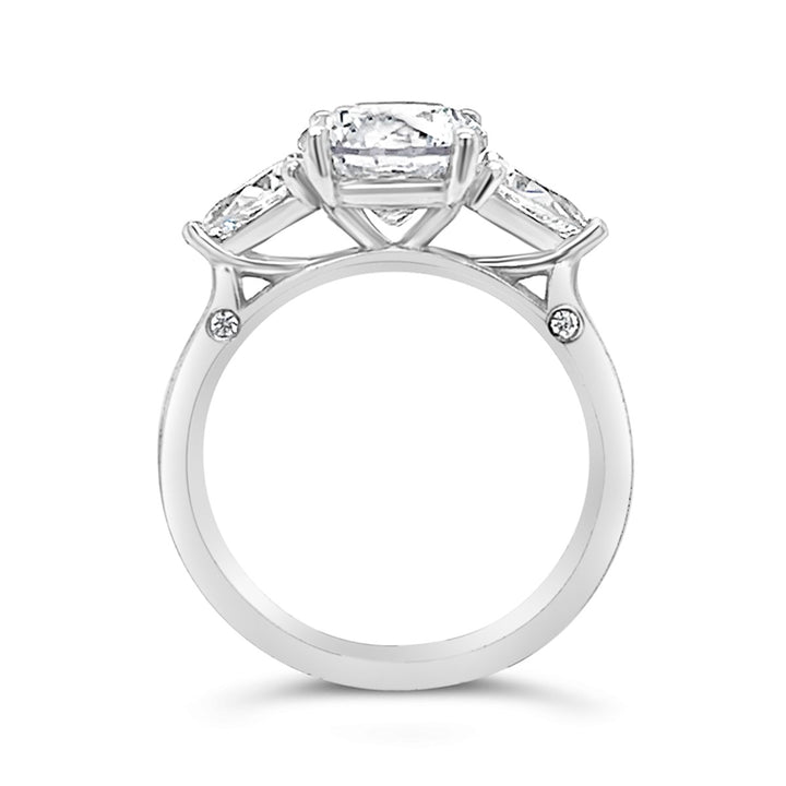 Three Stone Diamond Engagement Ring - The Diamond Guys