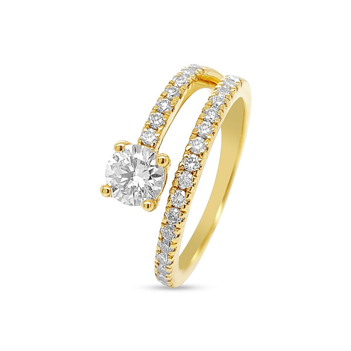 Fashion Diamond Ring with Round Diamonds - RB1347B