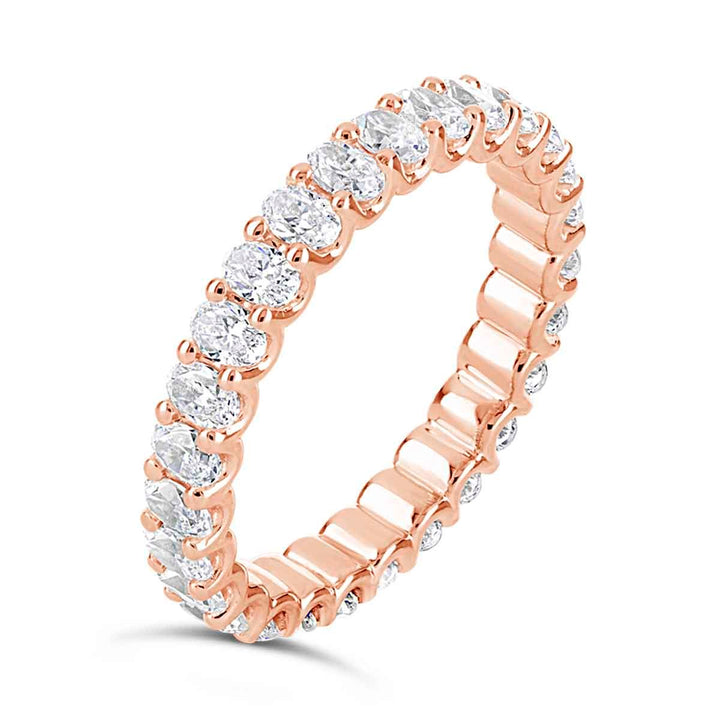 Oval Diamond Eternity Band - YJA8123R