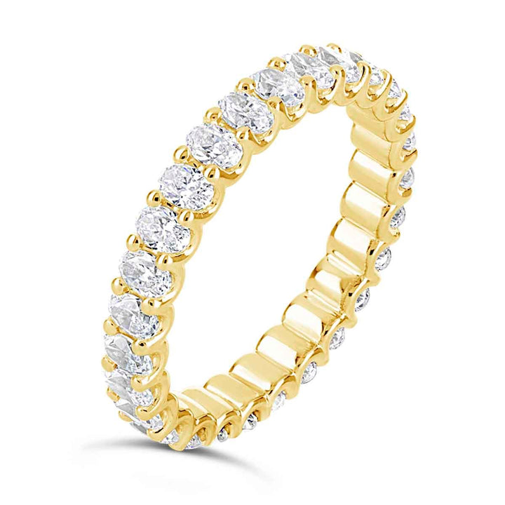Oval Diamond Eternity Band - YJA8123R