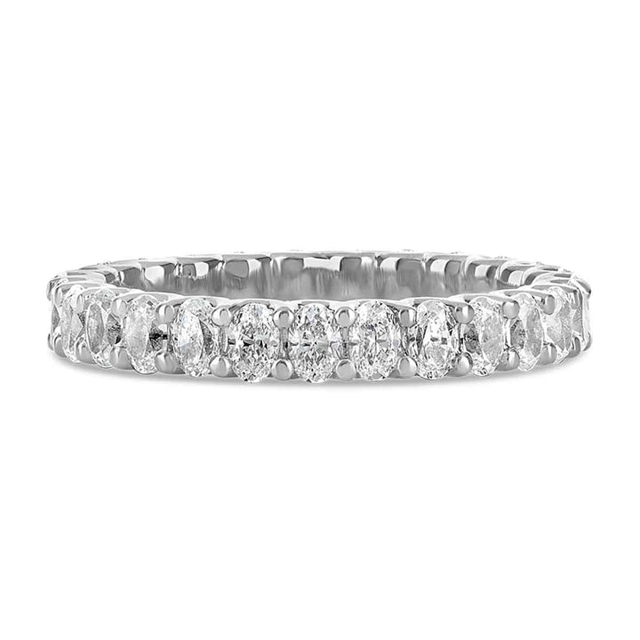 Oval Diamond Eternity Band - YJA8123R