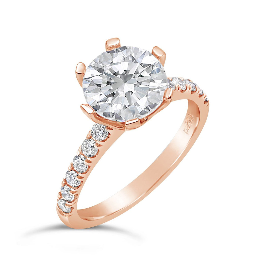 Parade Design Classic Diamond Engagement Ring - R2569C/R1 - The Diamond Guys