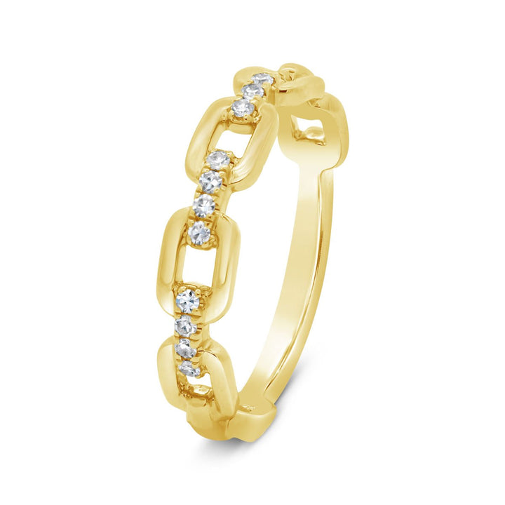 Link Diamond Ring - LD11049 - The Diamond Guys