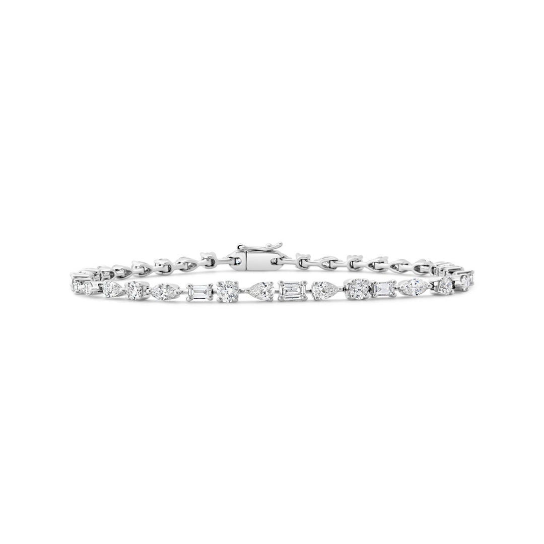 Multishape Diamond Bracelet - ARZ106980 - The Diamond Guys