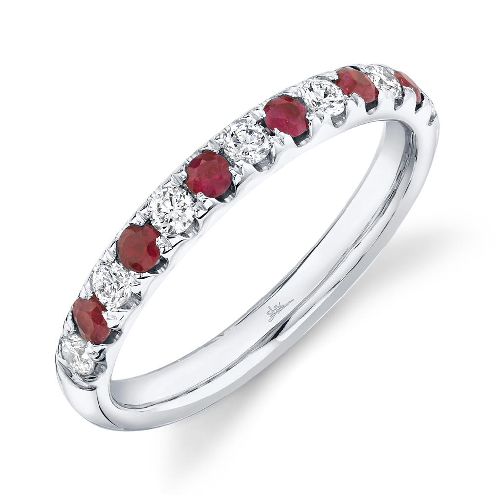 Shy Creation Diamond & Ruby Band - The Diamond Guys