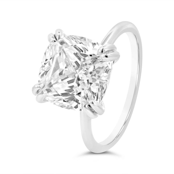 One Piece Casting Solitaire Diamond Engagement Ring - YJA7696R
