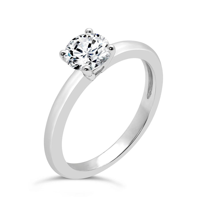 Solitaire Diamond Engagement Ring - The Diamond Guys