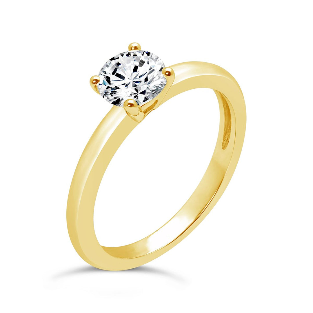 Solitaire Diamond Engagement Ring - The Diamond Guys
