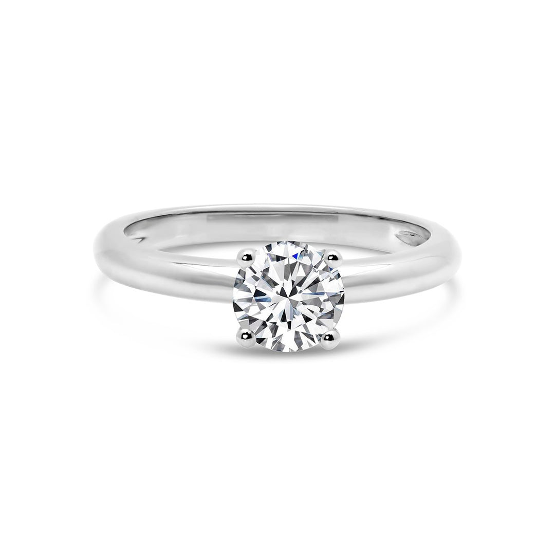 Solitaire Diamond Engagement Ring - The Diamond Guys