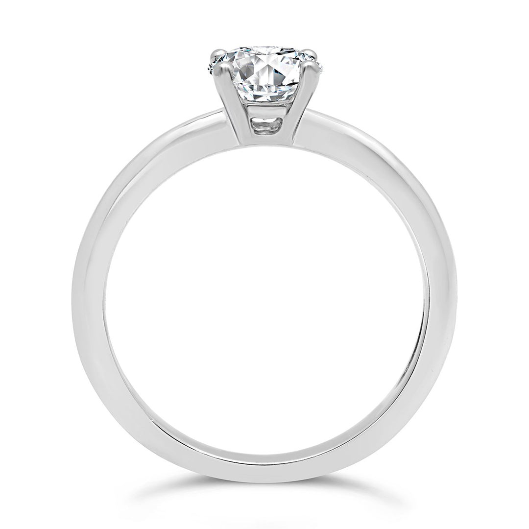 Solitaire Diamond Engagement Ring - The Diamond Guys