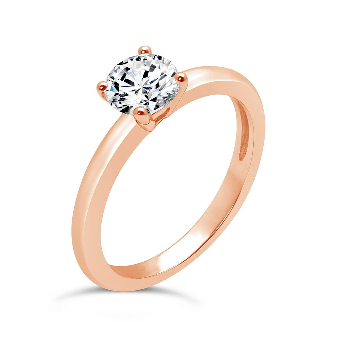 Solitaire Diamond Engagement Ring - The Diamond Guys