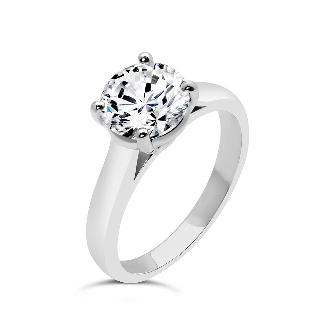 Solitaire Diamond Engagement Ring - The Diamond Guys