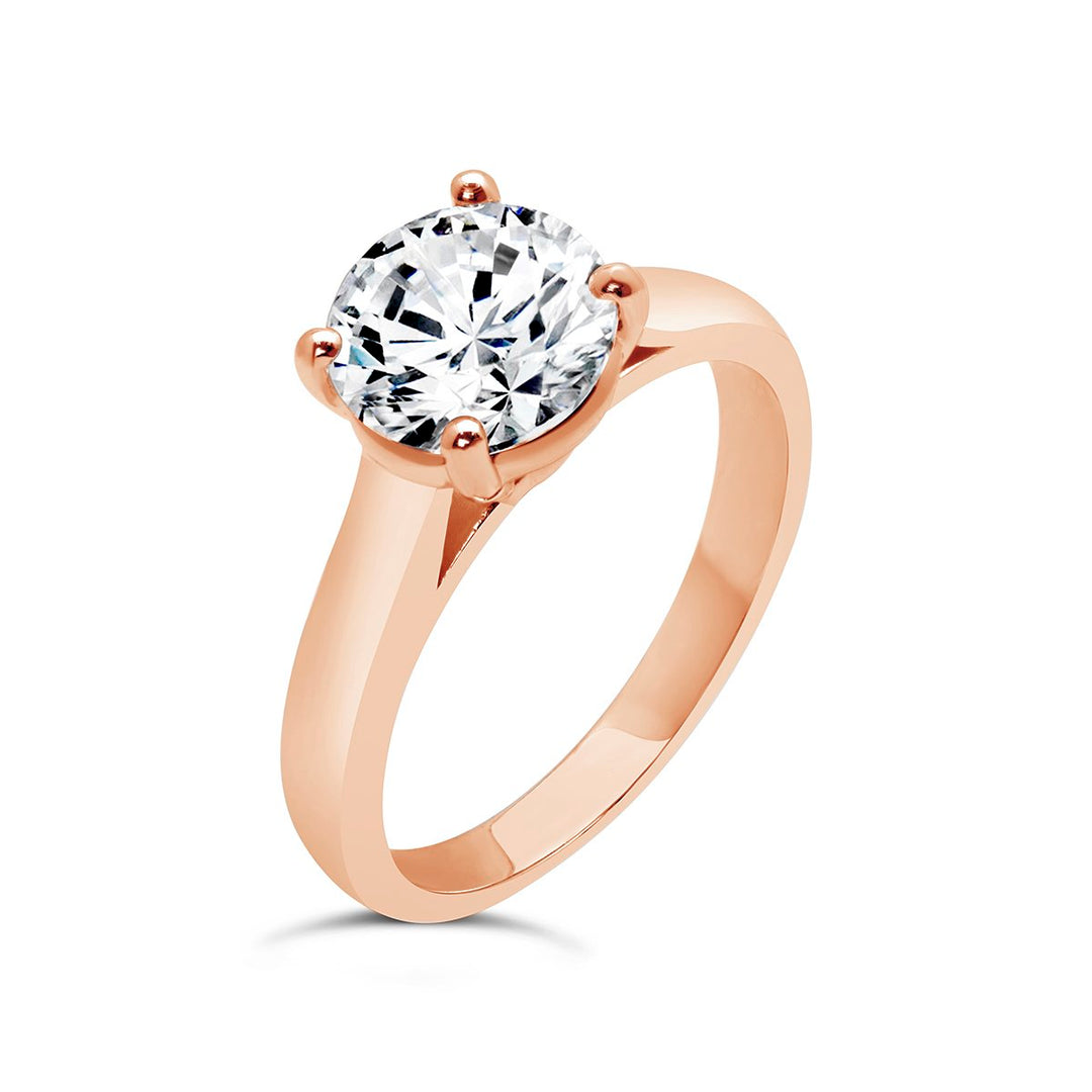 Solitaire Diamond Engagement Ring - The Diamond Guys