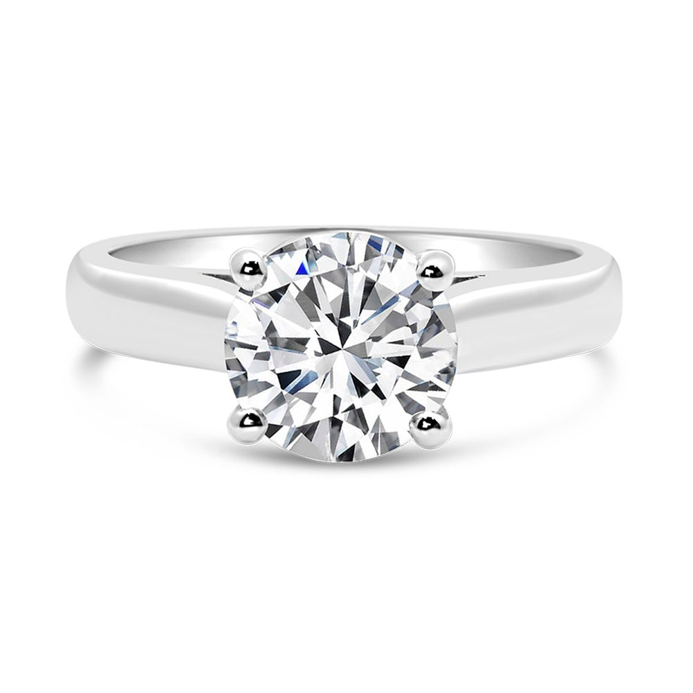 Solitaire Diamond Engagement Ring - The Diamond Guys