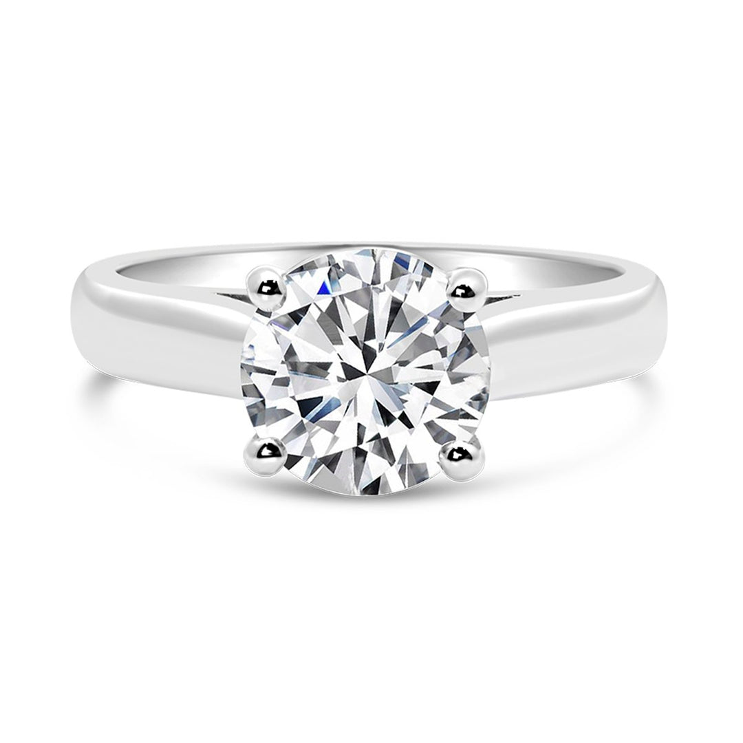 Solitaire Diamond Engagement Ring - The Diamond Guys