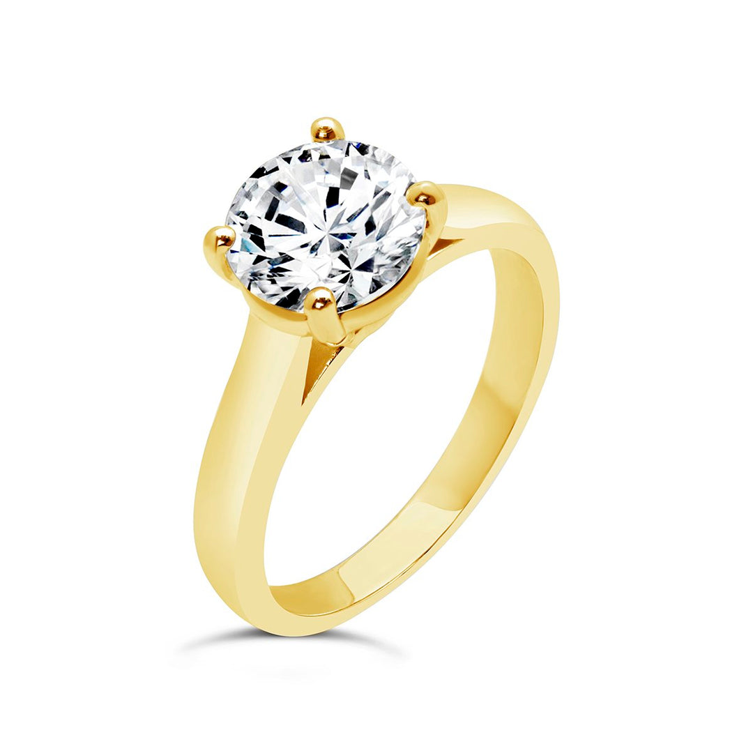 Solitaire Diamond Engagement Ring - The Diamond Guys