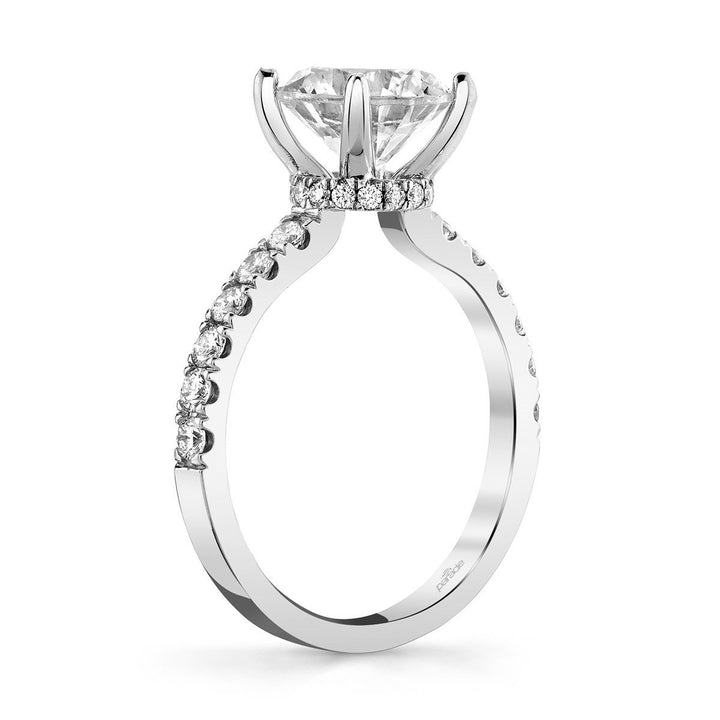 Hidden Halo Classic Engagement Ring - The Diamond Guys
