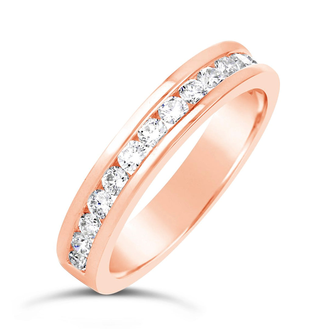 Channel Set Diamond Band - MR7080 - The Diamond Guys