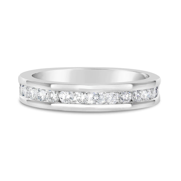 Channel Set Diamond Band - MR7080 - The Diamond Guys