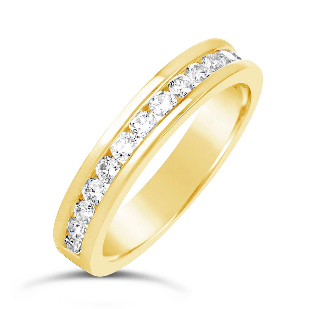 Channel Set Diamond Band - MR7080 - The Diamond Guys