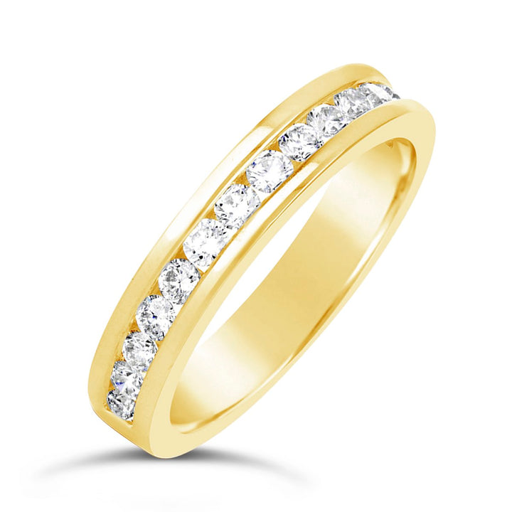Channel Set Diamond Band - MR7080 - The Diamond Guys