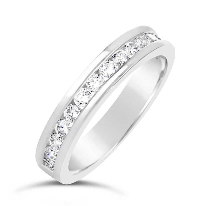Channel Set Diamond Band - MR7080 - The Diamond Guys