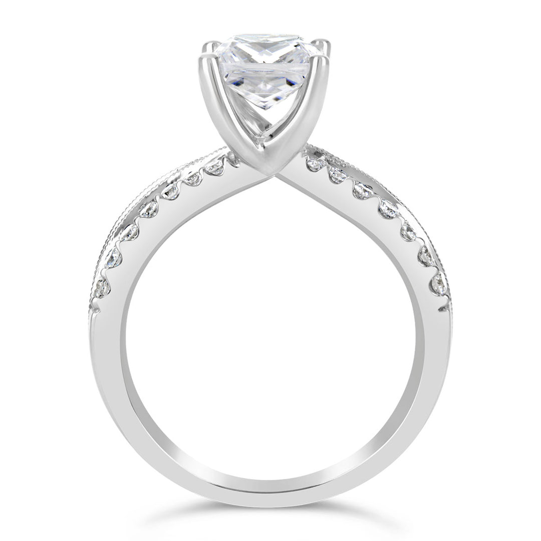 Split Shank Diamond Engagement Ring - GSR9181