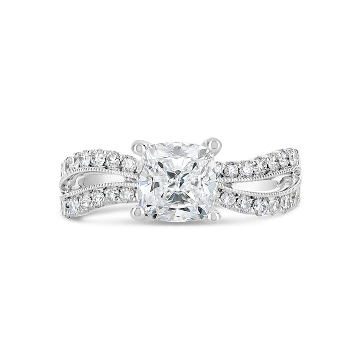 Split Shank Diamond Engagement Ring - GSR9181