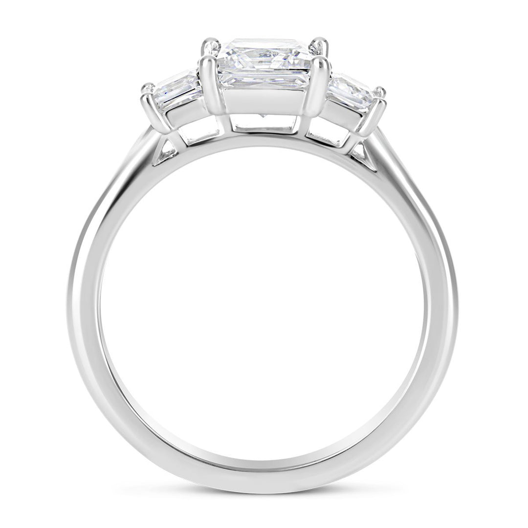 Three Stone Diamond Engagement Ring - The Diamond Guys