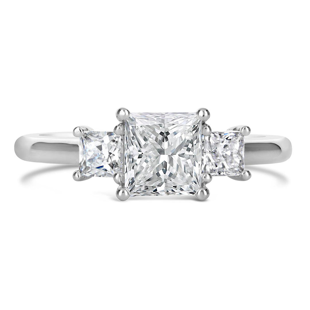 Three Stone Diamond Engagement Ring - The Diamond Guys