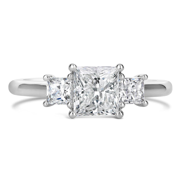 Three Stone Diamond Engagement Ring - The Diamond Guys