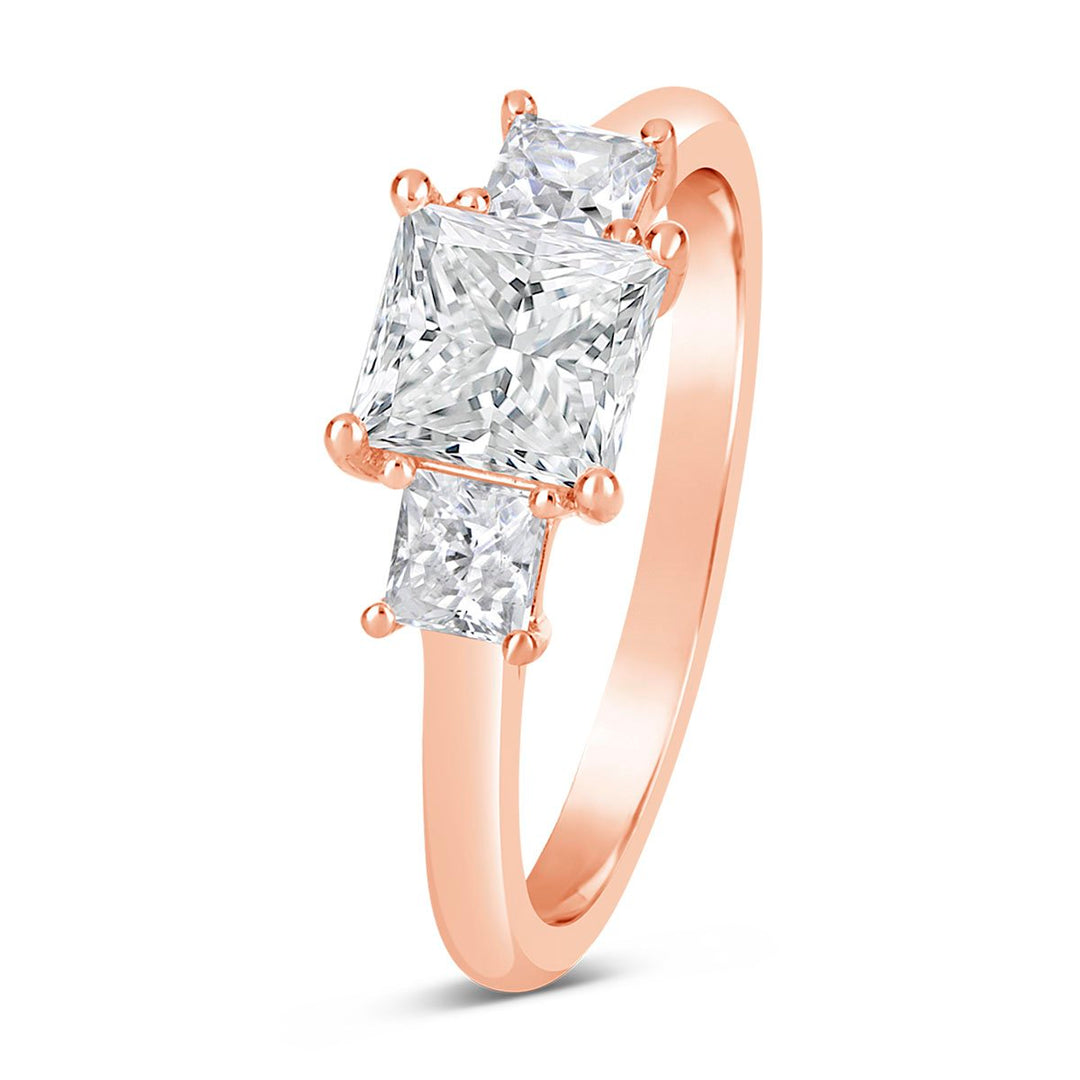 Three Stone Diamond Engagement Ring - The Diamond Guys