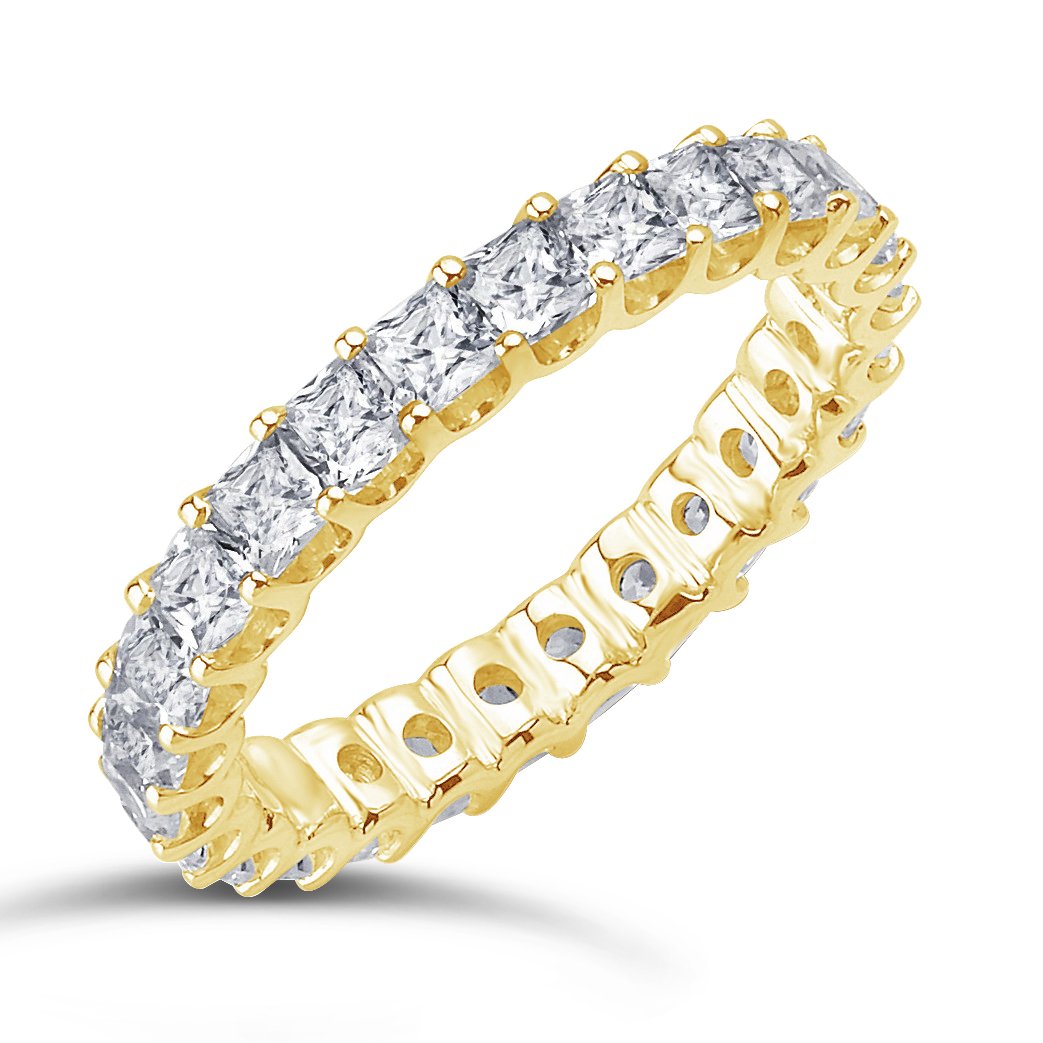 Princess Cut Diamond Eternity Band - ACE008