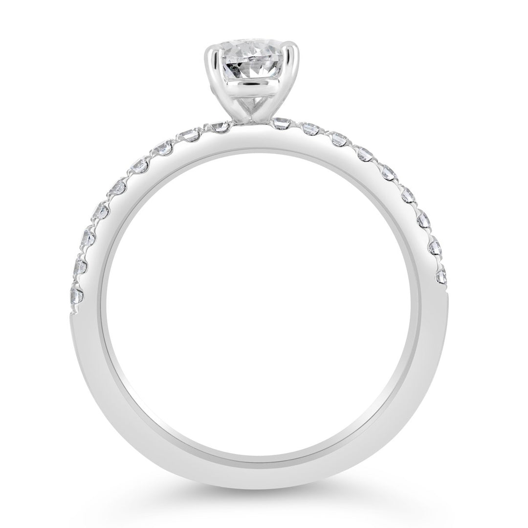 Classic Diamond Engagement Ring - The Diamond Guys